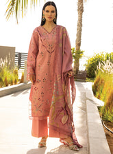 Carnation by Rang Rasiya Embroidered Lawn Suits Unstitched 3 Piece - RR25CL 09 ORCHID